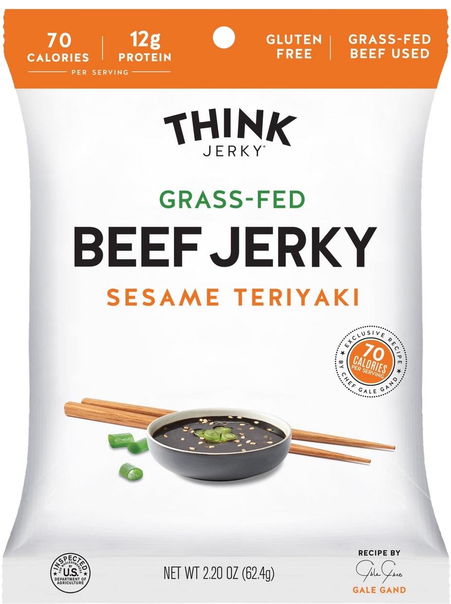 Grass-Fed Beef Jerky - Sesame Teriyaki