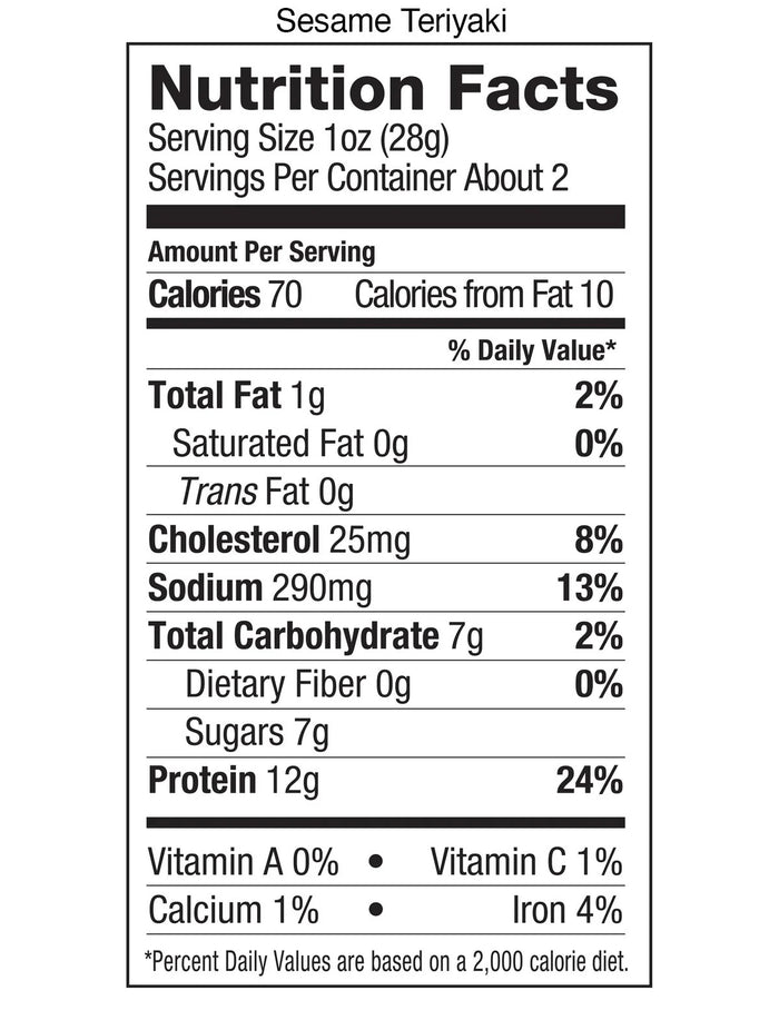 Beef and Turkey Jerky Variety, Original, Sweet Chipotle, Sriracha Honey (4 CT)