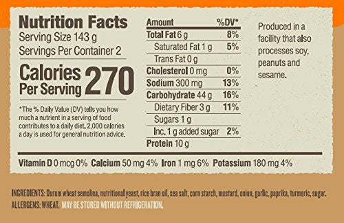 Nutrition Information - Deluxe Ch'eesy Mac