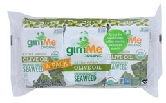 Organic Extra Virgin Olive Oil  Roasted Seaweed (6 Pack)