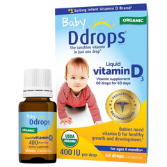 Baby Liquid Vitamin D Supplement 400 IU (60 Drops)