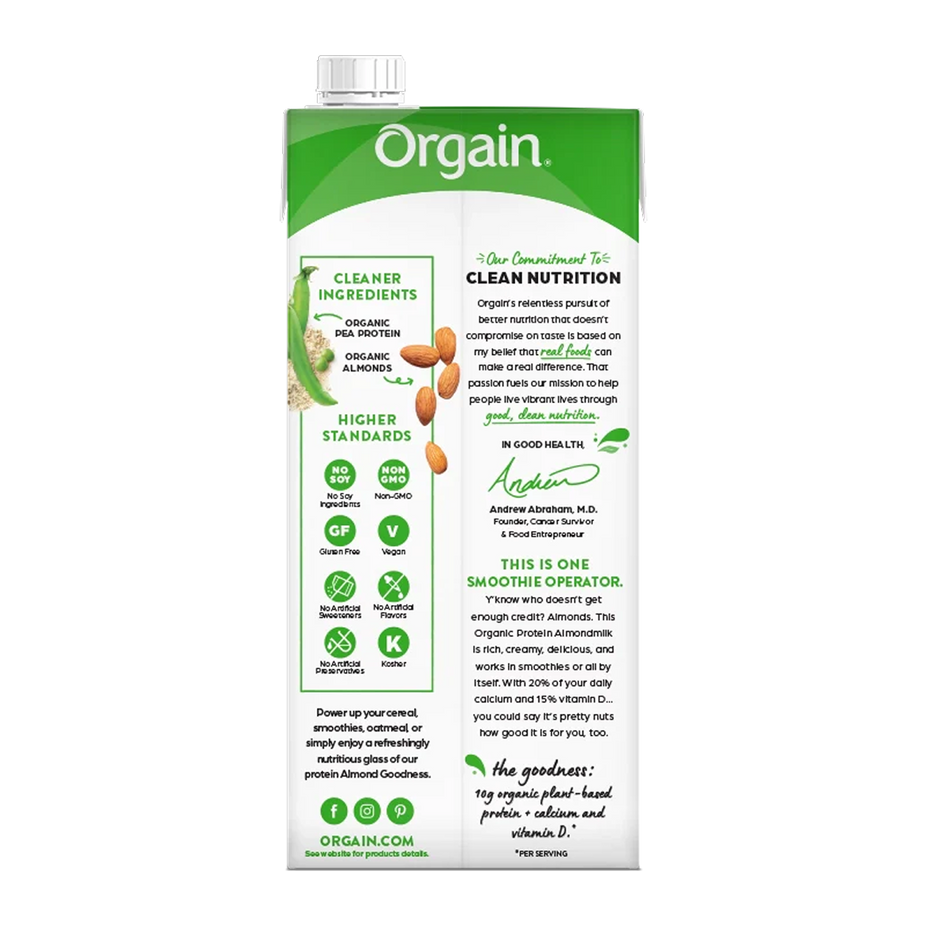 Organic Almond Milk Unsweetened