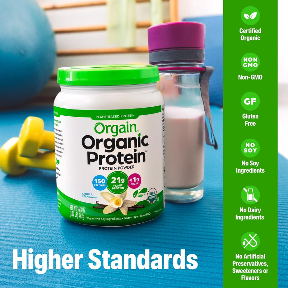 Organic Vanilla Protein Powder