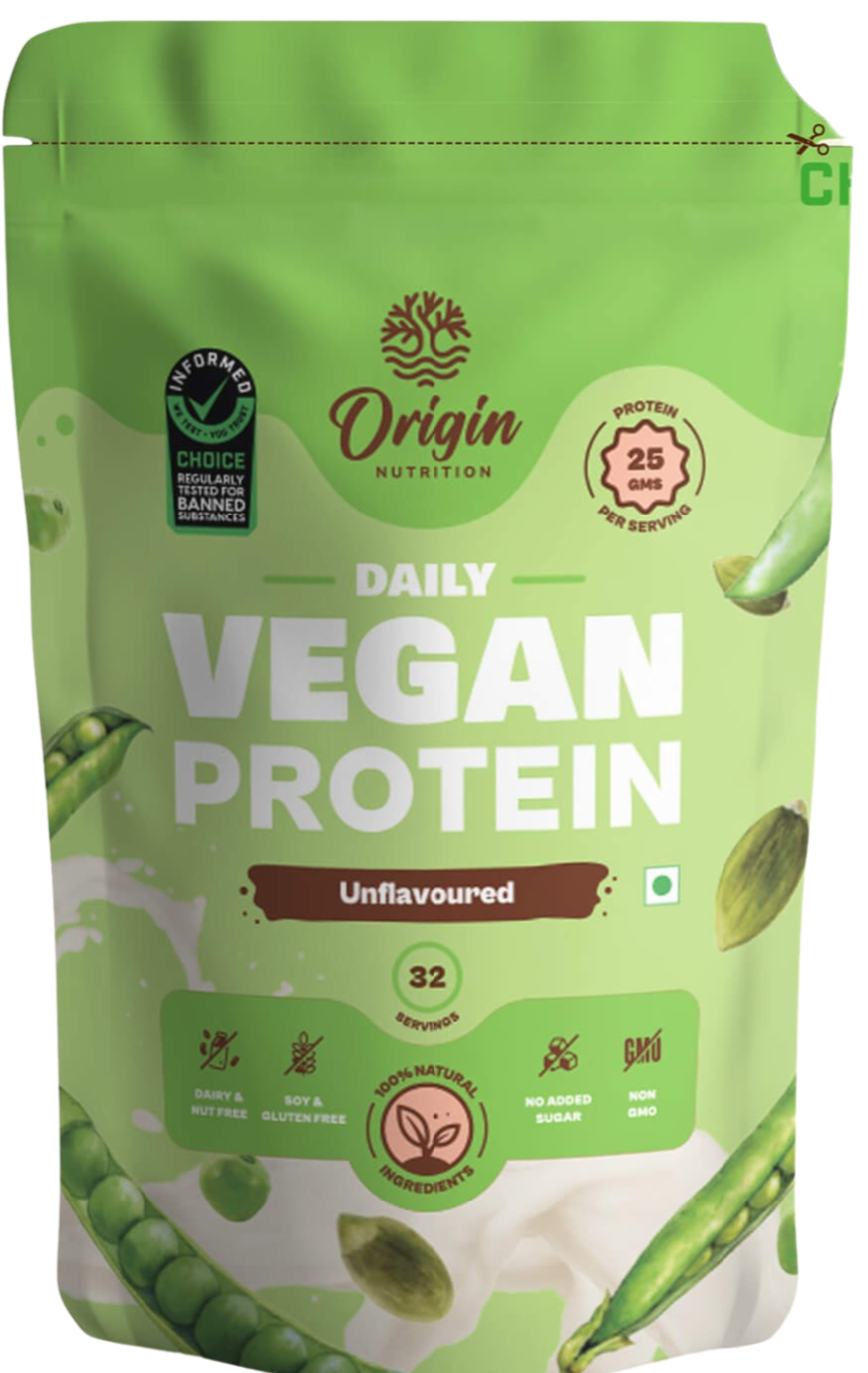 Organic Plant Based Natural Unsweetened Protein Powder