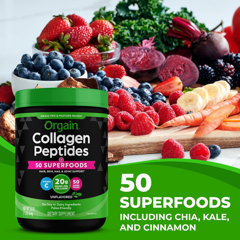 Collagen Peptides 50+ Superfoods Powder
