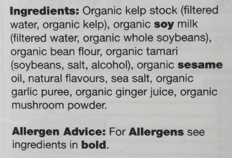 Organic Ramen Broth