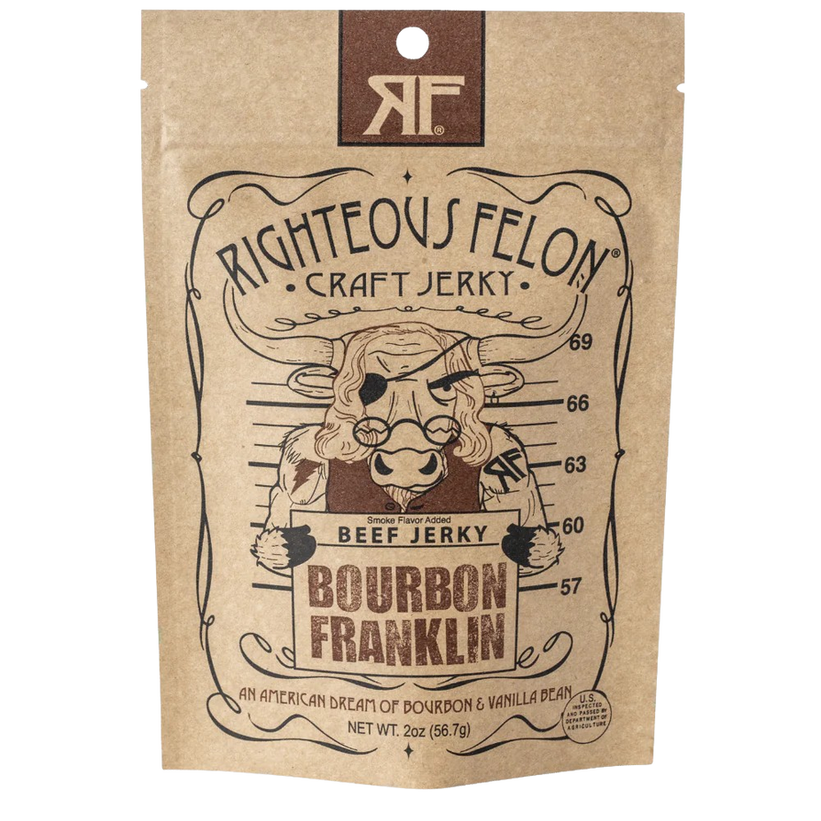 Franklin Bourbon Beef Jerky