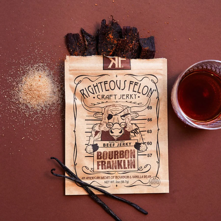 Franklin Bourbon Beef Jerky