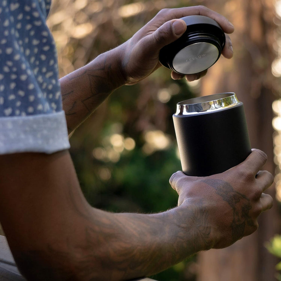 16oz Carter Wide Travel Mug  - Black