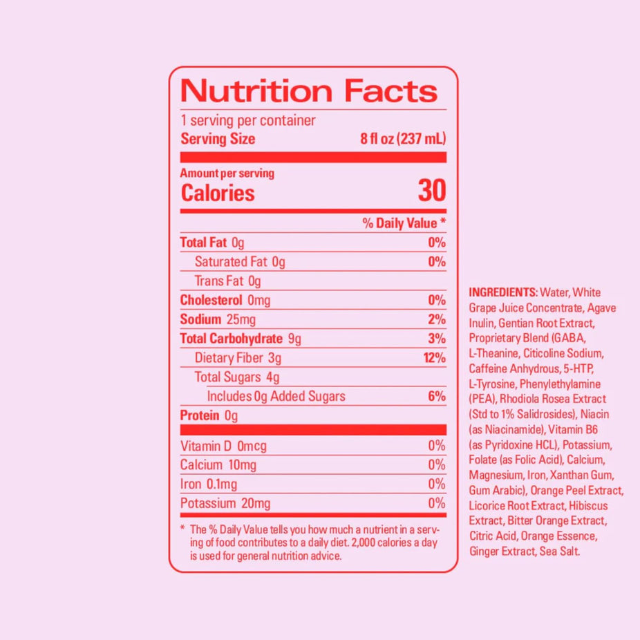 Spritz Energy Non-Alcoholic Mocktail