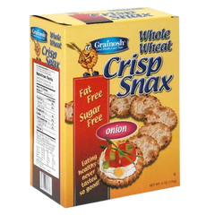 Whole Wheat Onion Crisp Snax