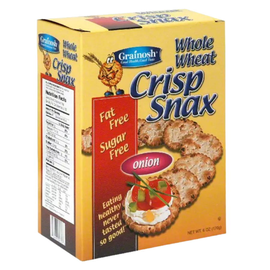 Whole Wheat Onion Crisp Snax