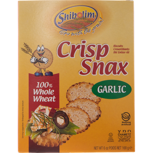 Whole Wheat Garlic Crisp Snax