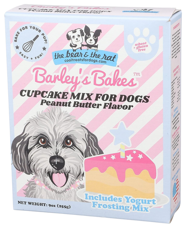 Peanut Butter Cupcake Mix Dog Treat