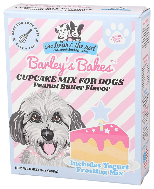 Peanut Butter Cupcake Mix Dog Treat