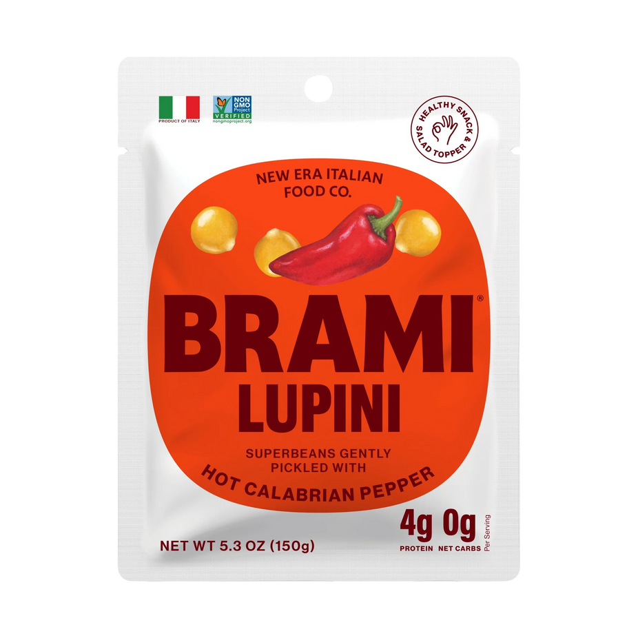 Chili Pepper Italian Snacking Lupini Beans (8 Pack)
