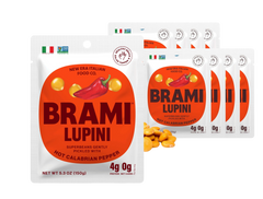 Chili Pepper Italian Snacking Lupini Beans (8 Pack)