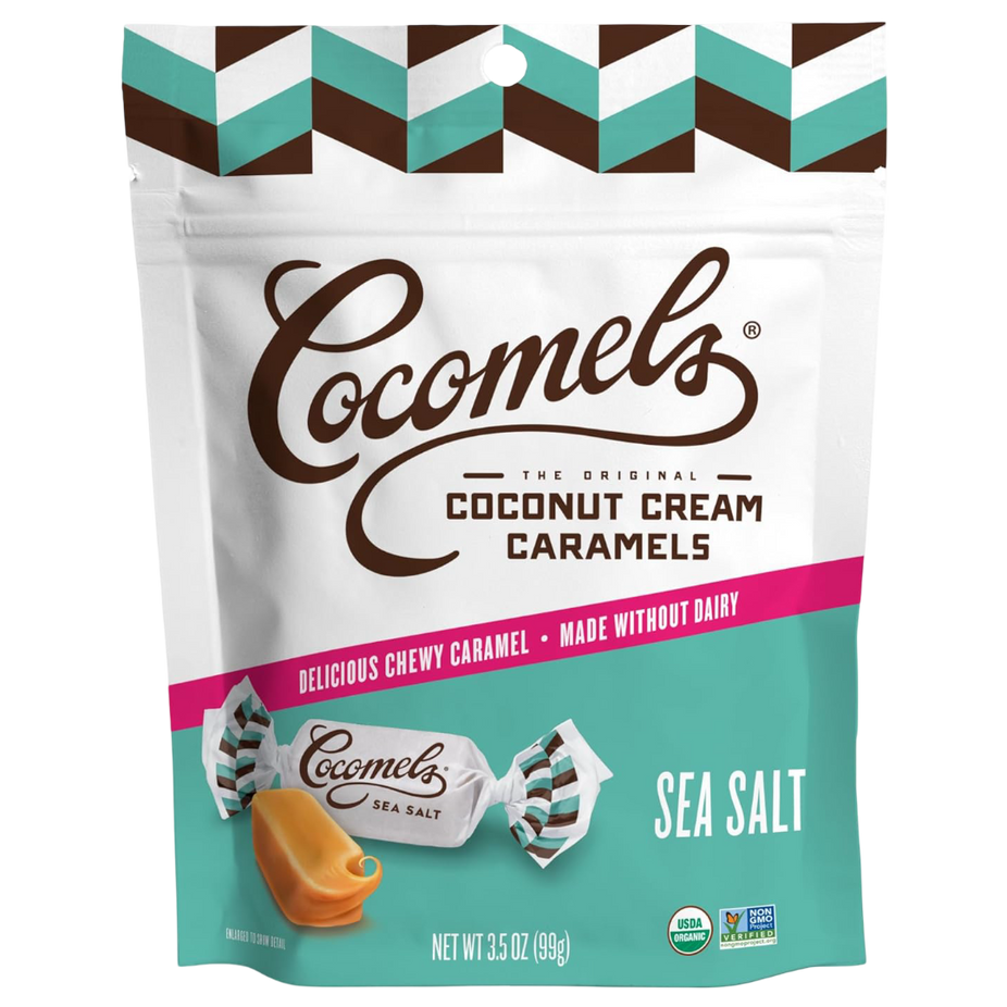 Organic Coconut Milk Caramels Sea Salt Pouch