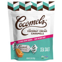 Organic Coconut Milk Caramels Sea Salt Pouch
