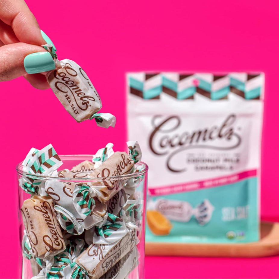 Organic Coconut Milk Caramels Sea Salt Pouch