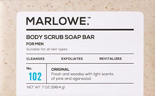 No. 102 Men's Scrub Soap Bar Original