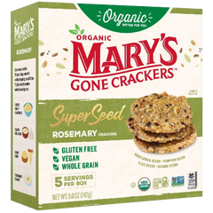 Super Seed Rosemary Crackers