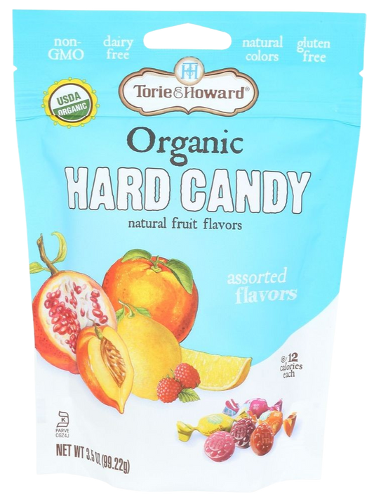 Organic Assorted Flavor Hard Candy