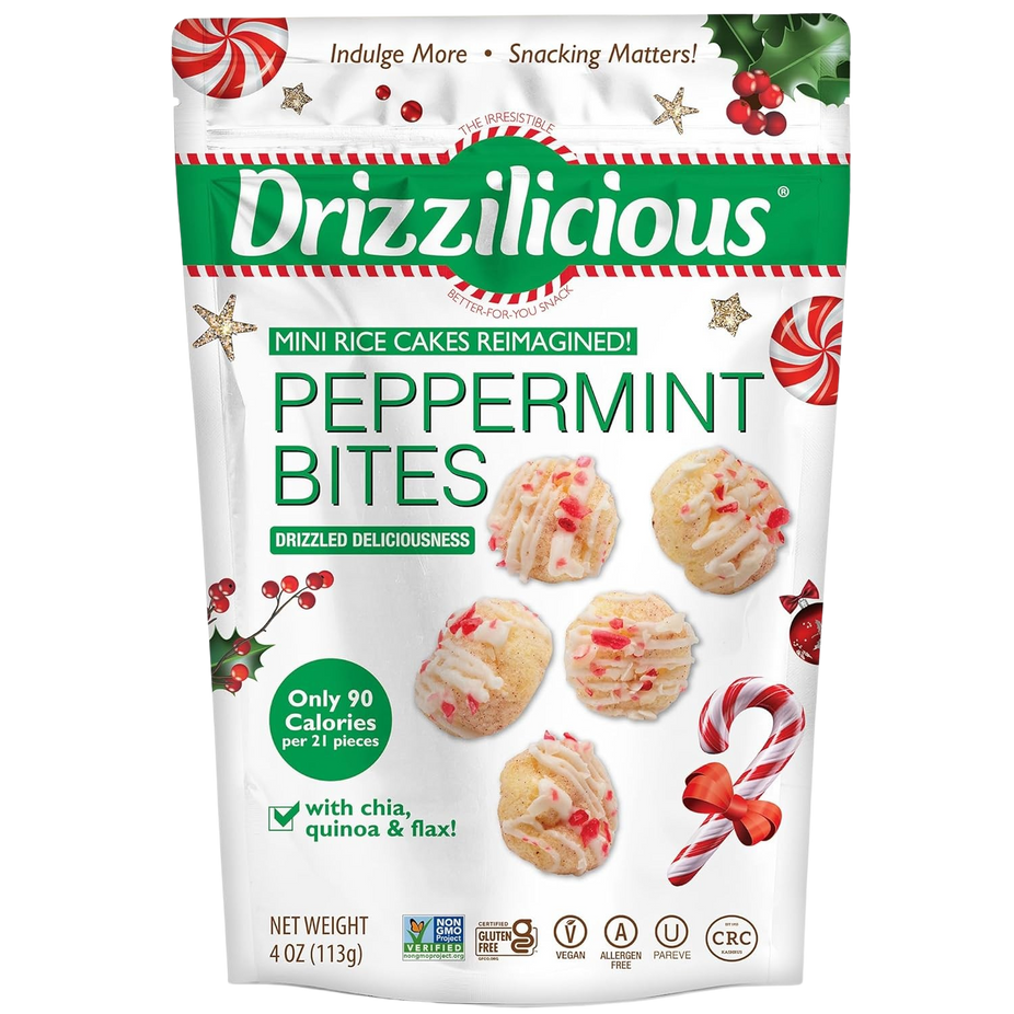 Peppermint Bites Mini Rice Cakes