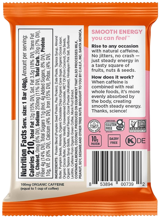 Nutrition Information - Dark Chocolate Pink Himalayan Salt (8 CT)
