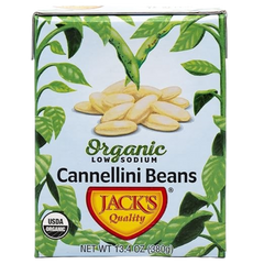 Organic Low Sodium Cannellini Beans