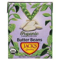 Organic Low Sodium Butter Beans