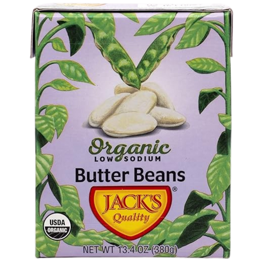 Organic Low Sodium Butter Beans