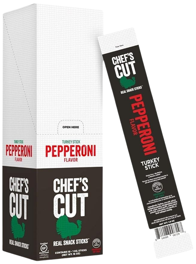 Turkey Jerky Pepperoni Snack Stick (16 CT)