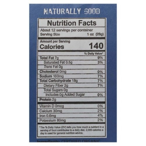 Blue Corn Tortilla Chips