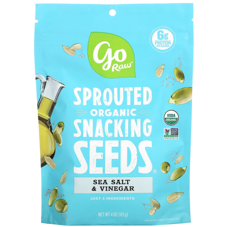 Organic Sea Salt & Vinegar Snacking Seeds
