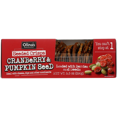 Cranberry & Pumpkin Seed Crisps
