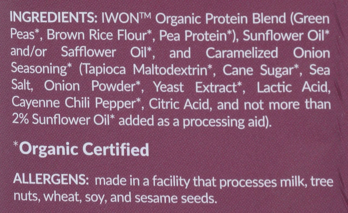 Caramelized Onion Protein Puffs