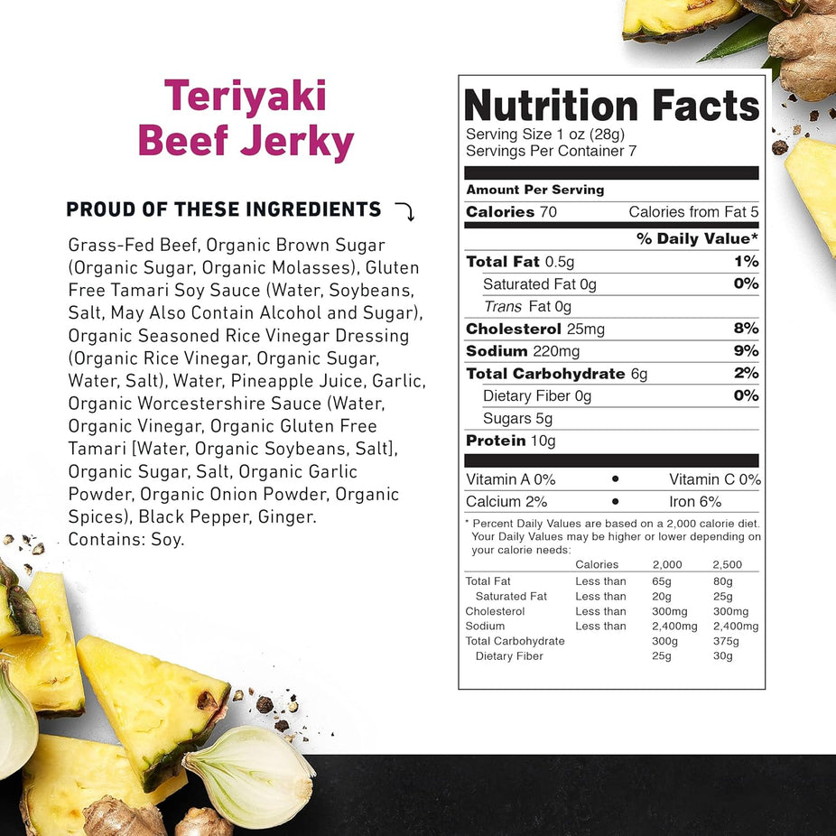Teriyaki Beef Jerky