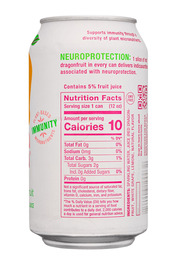 NA Sparkling Mango Dragonfruit Water (8 Pack)