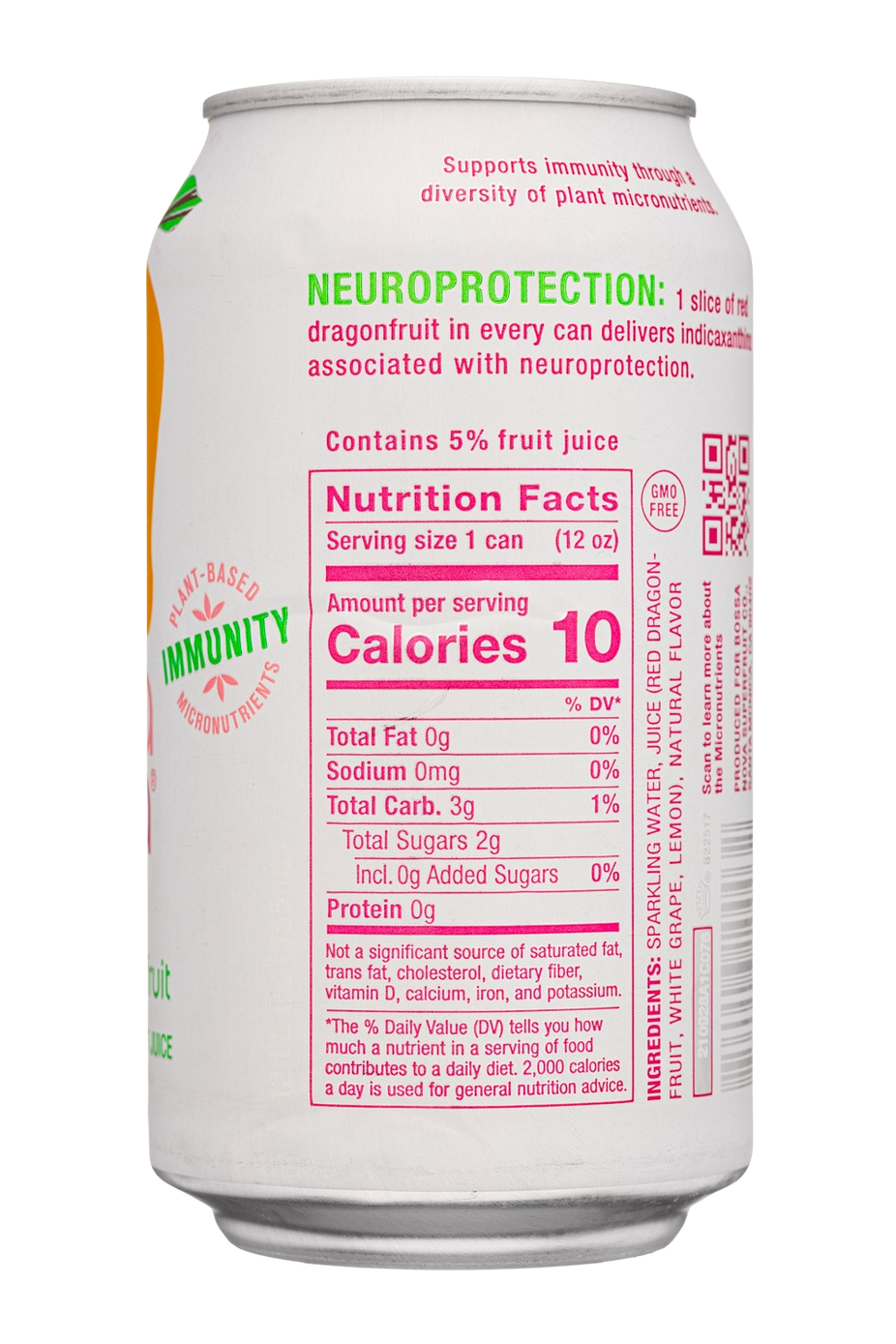 NA Sparkling Mango Dragonfruit Water (8 Pack)
