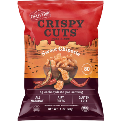 Sweet Chipotle Pork Rinds (Snack Bag)