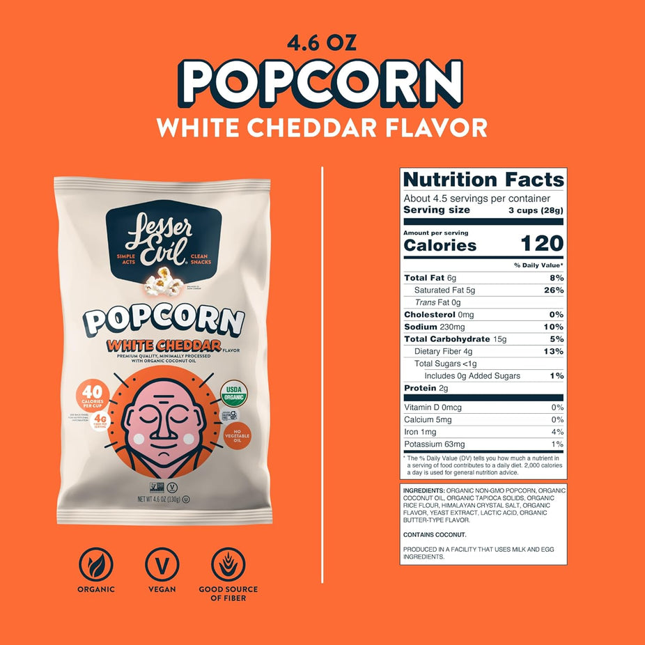White Cheddar Popcorn