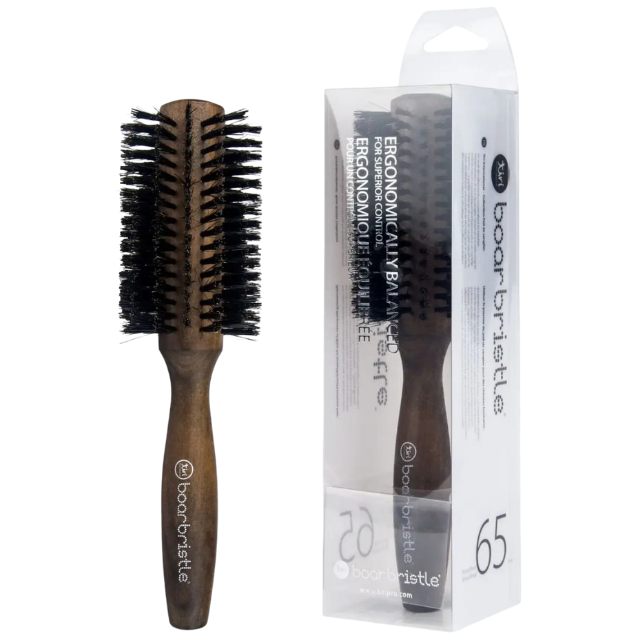 65mm Professional Round Brush with Premium Boar Bristle