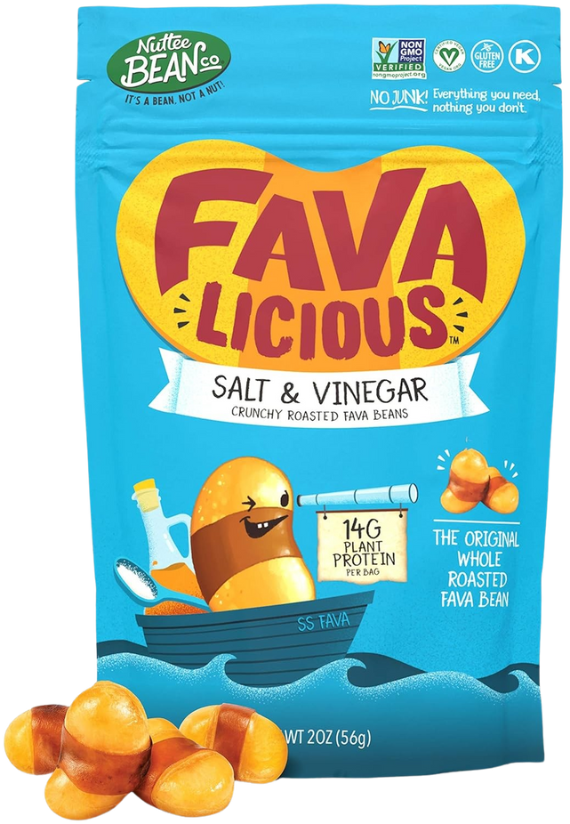 Salt & Vinegar Roasted Fava Bean