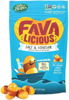 Salt & Vinegar Roasted Fava Bean