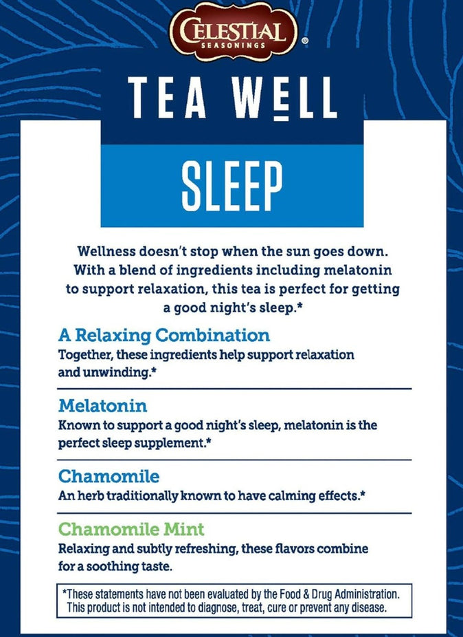 Chamomile Mint Melatonin Sleep