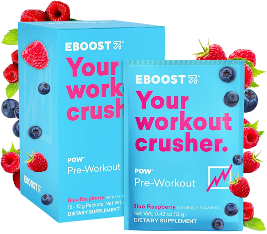 Blue Raspberry Workout Powder (15 Packets)