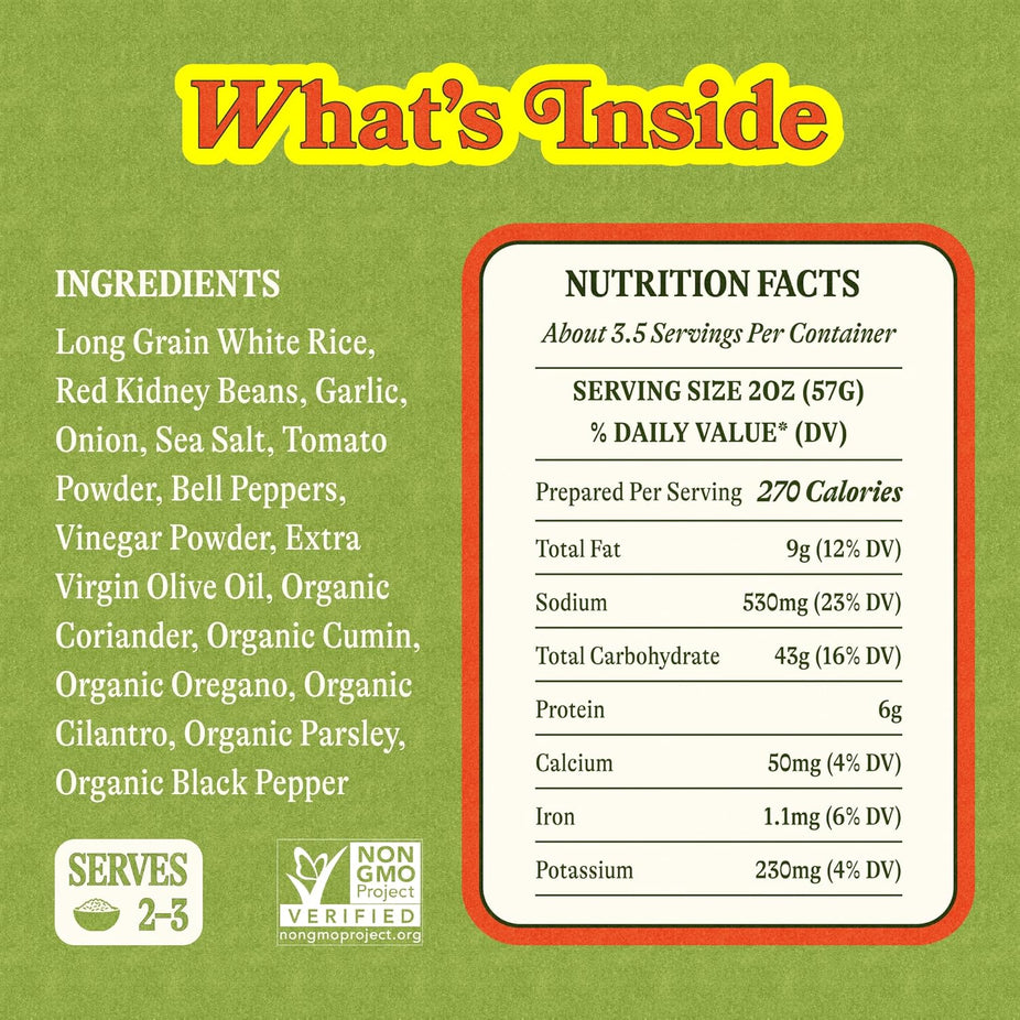 Rice & Red Beans (3CT)