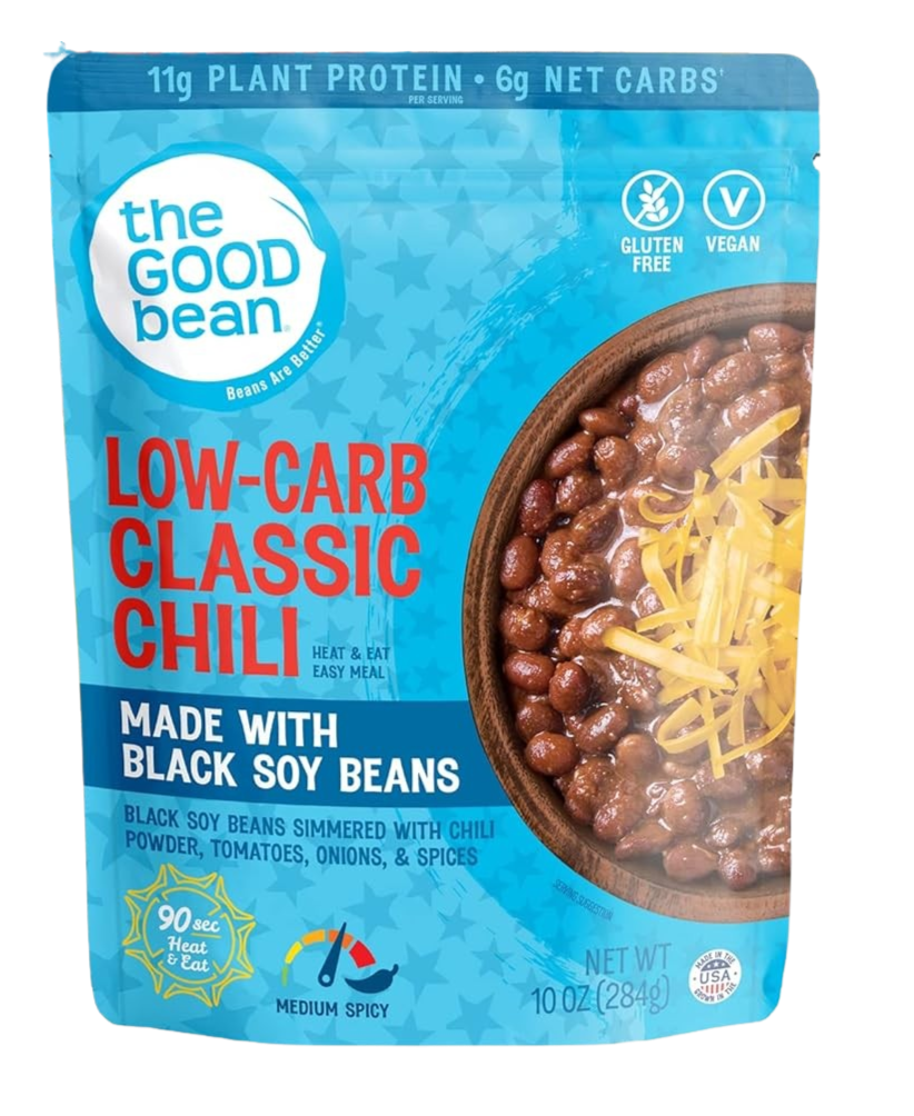 Low-Carb Classic Chili Made with Black Soy Bean
