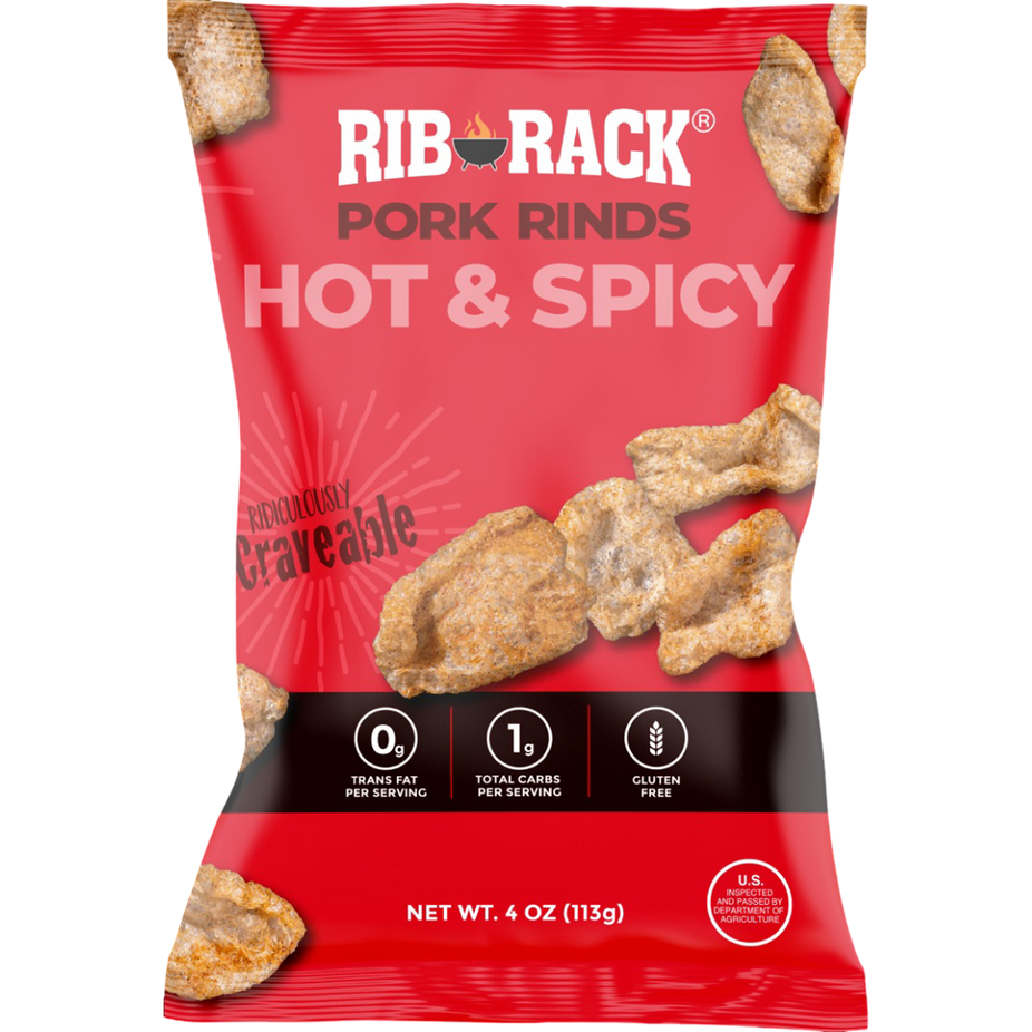 Hot & Spicy Pork Rinds